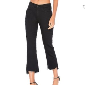 MOTHER DENIM Insider Crop Fray